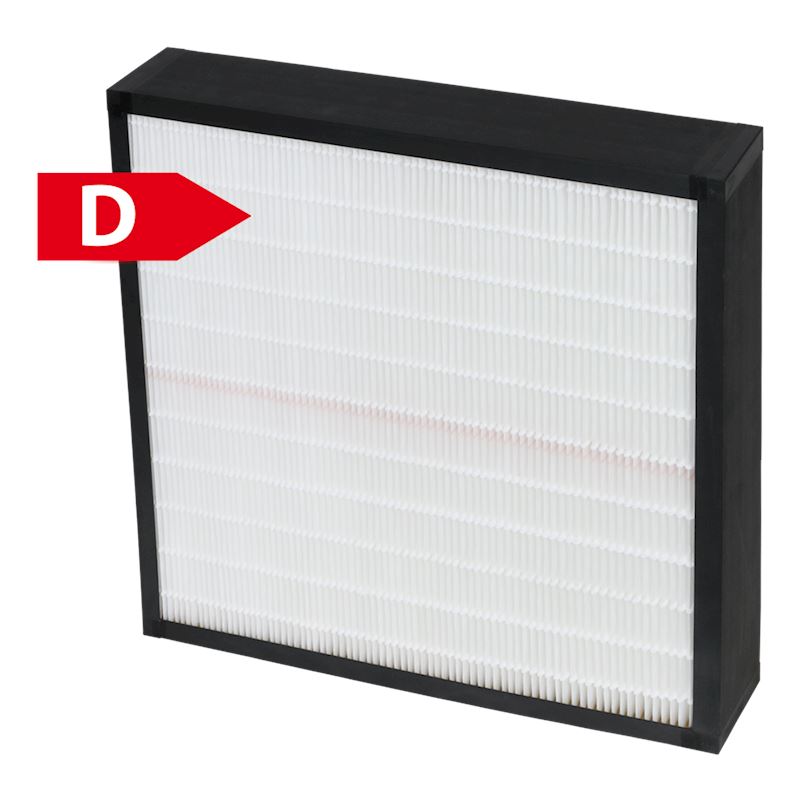 Cellules filtrantes plissées Cadre en plastique ZFP-Plus-XX-96-9 ePM1 85% v3 Cellules filtrantes plissées Cadre en plastique ZFP-Plus-XX-96-9 ePM1 85% v3